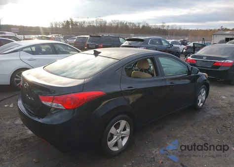 2013 Hyundai Elantra Gls/Limited from USA, damaged, VIN KMHDH4AE9DU499158